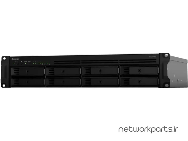 ذخیره ساز تحت شبکه (NAS) سینولوژی (Synology) مدل RS1221RP+ بدون هارد درایو دارای 4GB حافظه رم