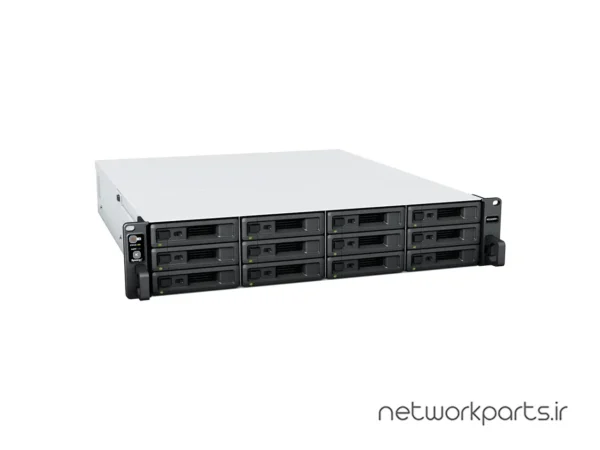 ذخیره ساز تحت شبکه (NAS) سینولوژی (Synology) مدل RS2423RP+ بدون هارد درایو دارای 8GB حافظه رم