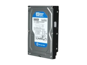 هارد دیسک درایو اینترنال وسترن دیجیتال (Western Digital) مدل WD5000AAKS ظرفیت 500 گیگابایت سرعت 7200RPM رابط SATA