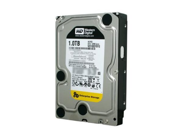 هارد دیسک درایو اینترنال وسترن دیجیتال (Western Digital) مدل WD1002FBYS ظرفیت 1 ترابایت سرعت 7200RPM رابط SATA