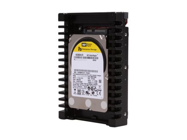 هارد دیسک درایو اینترنال وسترن دیجیتال (Western Digital) مدل WD3000HLFS ظرفیت 300 گیگابایت سرعت 10000RPM رابط SATA