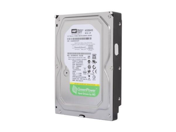 هارد دیسک درایو اینترنال وسترن دیجیتال (Western Digital) مدل WD3200AVVS ظرفیت 320 گیگابایت رابط SATA