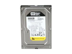 هارد دیسک درایو اینترنال وسترن دیجیتال (Western Digital) مدل WD5003ABYX-20PK ظرفیت 500 گیگابایت سرعت 7200RPM رابط SATA