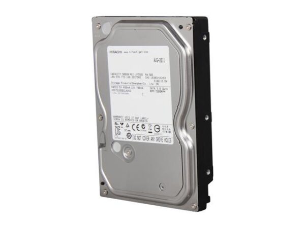 هارد دیسک درایو اینترنال اچ جی اس تی (HGST) مدل HDS721050CLA362(0F10381) ظرفیت 500 گیگابایت سرعت 7200RPM رابط SATA