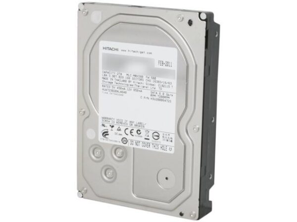 هارد دیسک درایو اینترنال اچ جی اس تی (HGST) مدل HUA723020ALA640(0F12455) ظرفیت 2 ترابایت سرعت 7200RPM رابط SATA