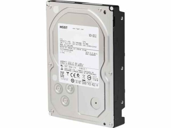 هارد دیسک درایو اینترنال اچ جی اس تی (HGST) مدل HUS724040ALA640(0F14688) ظرفیت 4 ترابایت سرعت 7200RPM رابط SATA