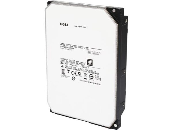 هارد دیسک درایو اینترنال اچ جی اس تی (HGST) مدل HUH728080ALE604(0F23668) ظرفیت 8 ترابایت سرعت 7200RPM رابط SATA