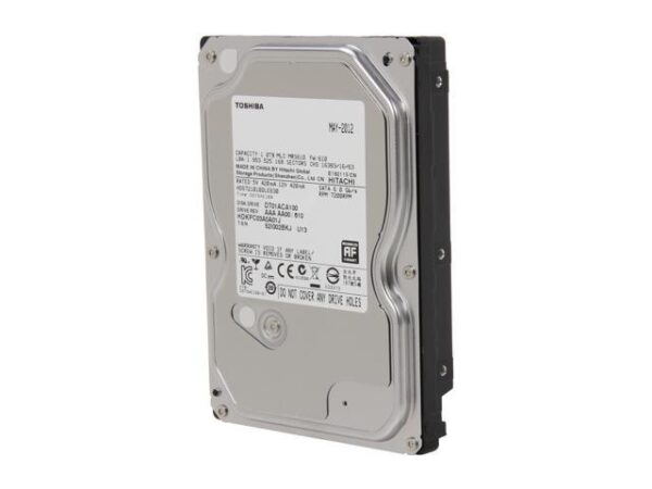 هارد دیسک درایو اینترنال توشیبا (Toshiba) مدل DT01ACA100 ظرفیت 1 ترابایت سرعت 7200RPM رابط SATA