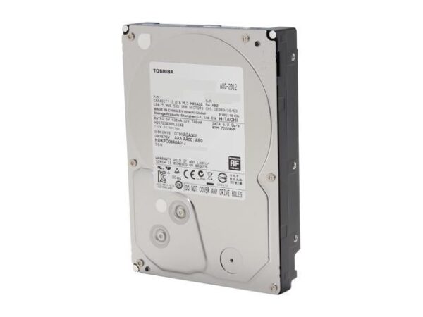 هارد دیسک درایو اینترنال توشیبا (Toshiba) مدل DT01ACA300 ظرفیت 3 ترابایت سرعت 7200RPM رابط SATA