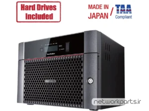 ذخیره ساز تحت شبکه (NAS) بوفالو (Buffalo) مدل TS5810DN6408 دارای 64TB هارد درایو و 4GB حافظه رم