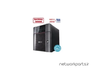 ذخیره ساز تحت شبکه (NAS) بوفالو (Buffalo) مدل WS5420DN08S9 دارای 8TB (4x 2TB) هارد درایو و 8GB حافظه رم