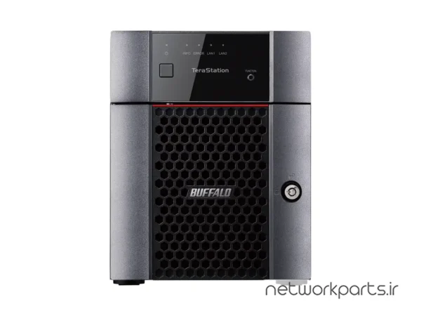 ذخیره ساز تحت شبکه (NAS) بوفالو (Buffalo) مدل TS3420D2404S دارای 24TB (4x 6TB) هارد درایو و 1GB حافظه رم