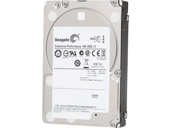 هارد دیسک درایو اینترنال سیگست (Seagate) مدل ST1200MM0017 ظرفیت 12 ترابایت سرعت 10000RPM رابط SAS
