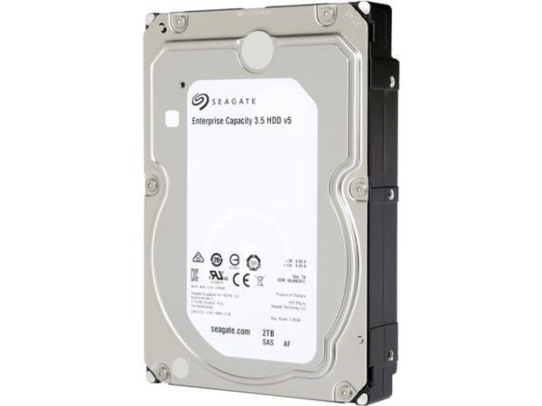 هارد دیسک درایو اینترنال سیگست (Seagate) مدل ST2000NM0135 ظرفیت 2 ترابایت سرعت 7200RPM رابط SAS