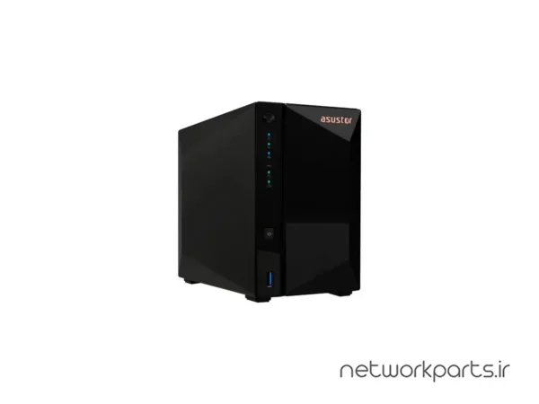 ذخیره ساز تحت شبکه (NAS) اسستور (Asustor) مدل AS3302T بدون هارد درایو دارای 2GB حافظه رم