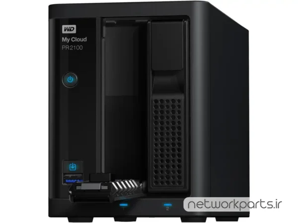 ذخیره ساز تحت شبکه (NAS) وسترن دیجیتال (Western Digital) مدل WDBBCL0200JBK-NESN دارای 20TB هارد درایو و 4GB حافظه رم
