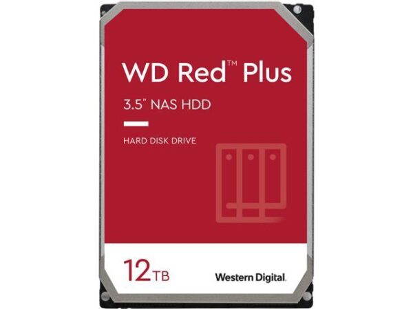 هارد دیسک درایو اینترنال وسترن دیجیتال (Western Digital) مدل WD120EFBX ظرفیت 12 ترابایت سرعت 7200RPM رابط SATA