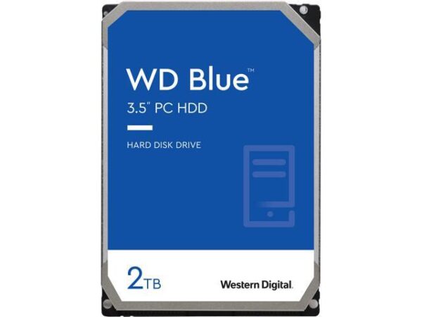 هارد دیسک درایو اینترنال وسترن دیجیتال (Western Digital) مدل WD20EZBX ظرفیت 2 ترابایت سرعت 7200RPM رابط SATA