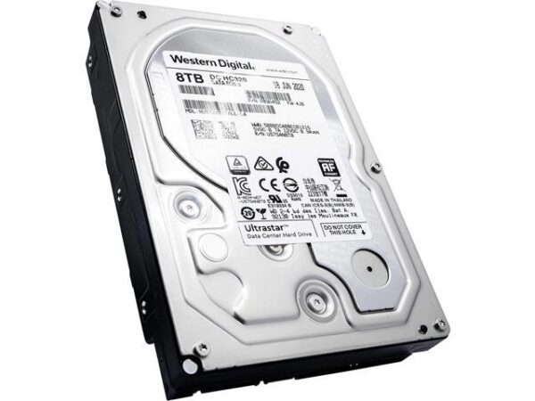 هارد دیسک درایو اینترنال وسترن دیجیتال (Western Digital) مدل 0B36404 ظرفیت 8 ترابایت سرعت 7200RPM رابط SATA