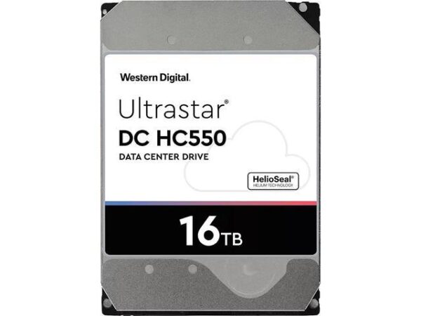 هارد دیسک درایو اینترنال وسترن دیجیتال (Western Digital) مدل 0F38462 ظرفیت 16 ترابایت سرعت 7200RPM رابط SATA