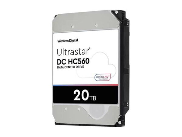 هارد دیسک درایو اینترنال وسترن دیجیتال (Western Digital) مدل 0F38785 ظرفیت 20 ترابایت سرعت 7200RPM رابط SATA