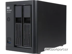 ذخیره ساز تحت شبکه (NAS) وسترن دیجیتال (Western Digital) مدل WDBBCL0040JBK-NESN دارای 4TB هارد درایو و 4GB حافظه رم