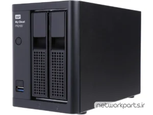 ذخیره ساز تحت شبکه (NAS) وسترن دیجیتال (Western Digital) مدل WDBBCL0080JBK-NESN دارای 8TB هارد درایو و 4GB حافظه رم