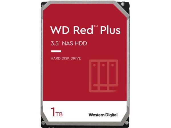 هارد دیسک درایو اینترنال وسترن دیجیتال (Western Digital) مدل WD10EFRX ظرفیت 1 ترابایت سرعت 5400RPM رابط SATA