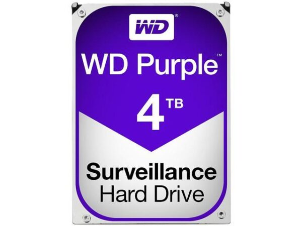 هارد دیسک درایو اینترنال وسترن دیجیتال (Western Digital) مدل WD40PURX ظرفیت 4 ترابایت سرعت 5400RPM رابط SATA