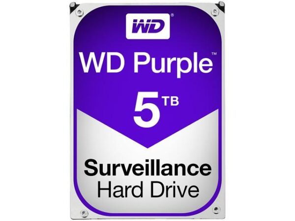 هارد دیسک درایو اینترنال وسترن دیجیتال (Western Digital) مدل WD50PURX ظرفیت 5 ترابایت سرعت 5400RPM رابط SATA