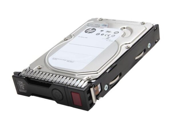 هارد دیسک درایو اینترنال اچ پی (HP) مدل 652753-B21 ظرفیت 1 ترابایت سرعت 7200RPM رابط SAS