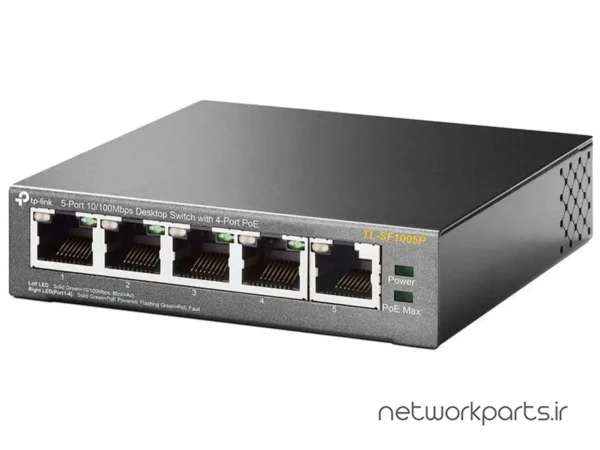 سوییچ تی پی لینک (TP-Link) مدل TL-SF1005P دارای 5 پورت