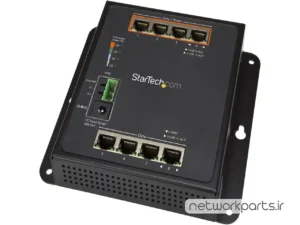 سوییچ استار تک (StarTech) سری Industrial مدل IES81GPoEW دارای 4 پورت