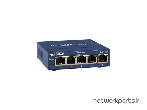 سوییچ نت گیر (Netgear) سری ProSafe مدل GS105-V5 دارای 5 پورت