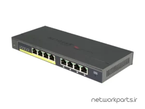 سوییچ نت گیر (Netgear) سری Prosafe Plus مدل GS108PE-100NAS دارای 8 پورت