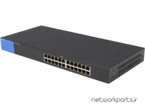 سوییچ لینک سیس (Linksys) مدل LGS124 دارای 24 پورت