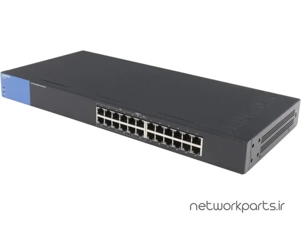 سوییچ لینک سیس (Linksys) مدل LGS124P دارای 24 پورت