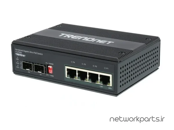 سوییچ ترندنت (TRENDnet) سری Industrial مدل TI-UPG62 دارای 6 پورت