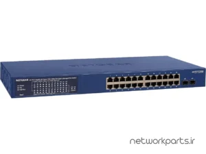 سوییچ نت گیر (Netgear) سری ProSafe مدل GS724TPP-100NAS دارای 24 پورت