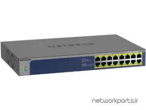 سوییچ نت گیر (Netgear) سری ProSafe مدل GS516PP-100NAS دارای 16 پورت