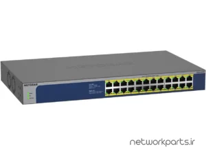 سوییچ نت گیر (Netgear) سری ProSafe مدل GS524PP-100NAS دارای 24 پورت