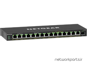 سوییچ نت گیر (Netgear) مدل GS316EP-100NAS دارای 16 پورت