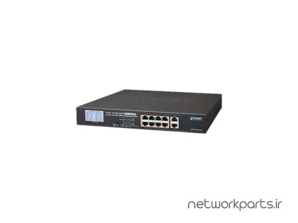 سوییچ پلنت (Planet) مدل GSD-1002VHP دارای 10 پورت