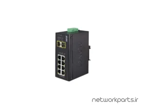 سوییچ پلنت (Planet) سری Industrial مدل IGS-1020TF دارای 8 پورت