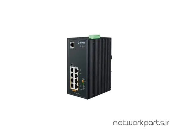 سوییچ پلنت (Planet) سری Industrial مدل IGS-4215-4P4T دارای 8 پورت