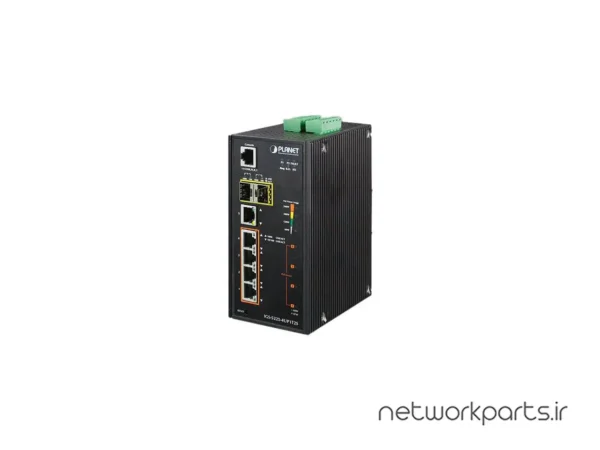 سوییچ پلنت (Planet) سری Industrial مدل IGS-5225-4UP1T2S دارای 5 پورت
