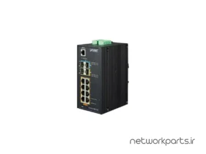 سوییچ پلنت (Planet) سری Industrial مدل IGS-5225-8P2S2X دارای 8 پورت