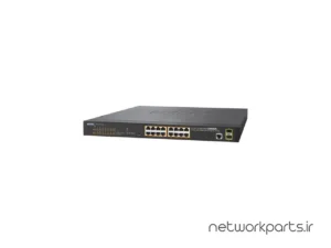 سوییچ پلنت (Planet) مدل GS-4210-16P2S دارای 16 پورت