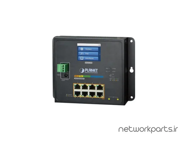 سوییچ پلنت (Planet) سری Industrial مدل WGS-5225-8P2SV دارای 8 پورت