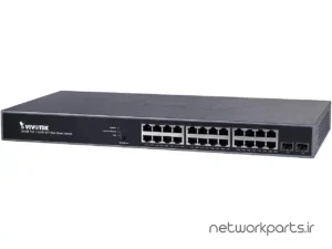 سوییچ VIVOTEK Inc. مدل AW-GEV-264B-370 دارای 26 پورت